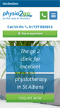 Mobile Screenshot of physio2go.co.uk